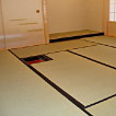 熊本市清水町O様／組立水屋の3尺で設計いたしました。床の間も随所に竹を使い引き締まった床の間になりました。